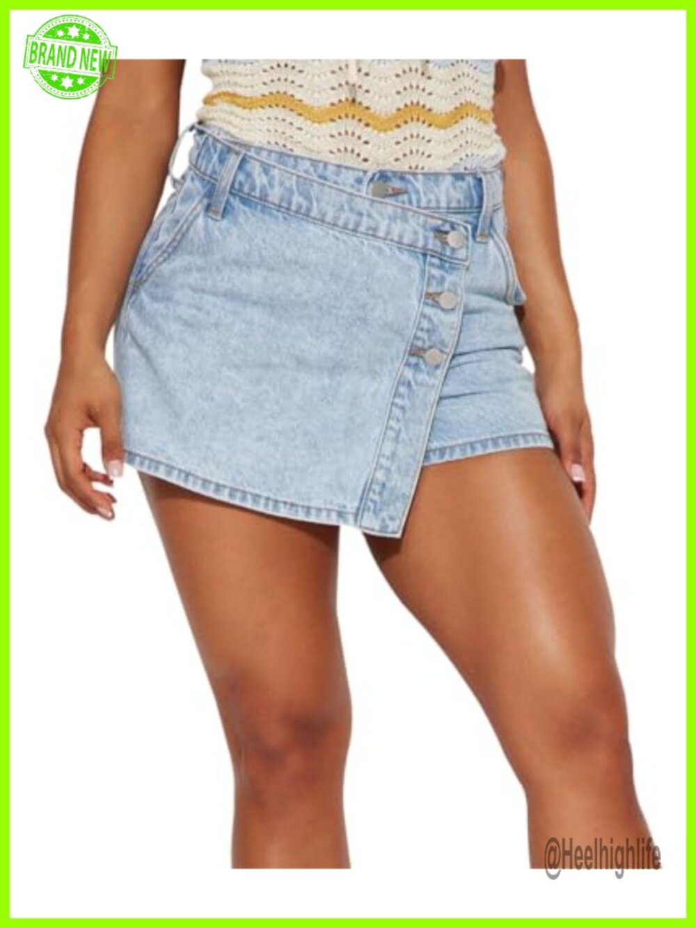 Women's High Waisted Distressed Stretchy Denim Shorts Casual Summer Jean Shorts